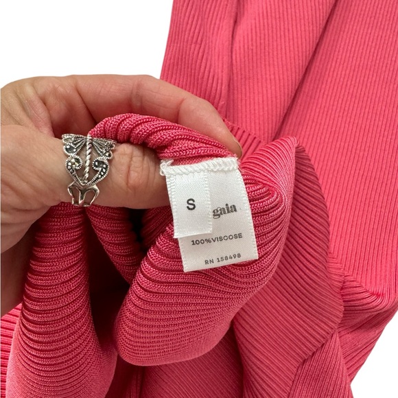 Cult Gaia | Serita Knit Dress in Blossom Pink Small - Picture 11 of 12